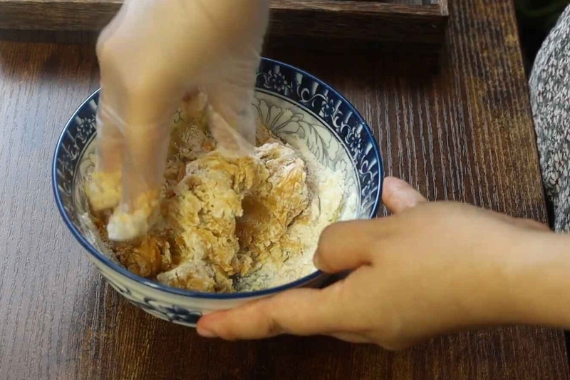 Bánh nướng nhân sữa dừa 2