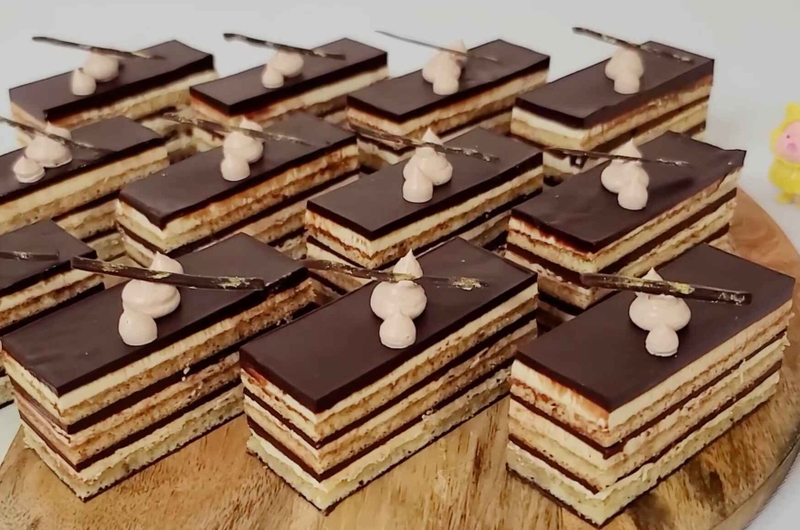 bánh opera cake hình 19