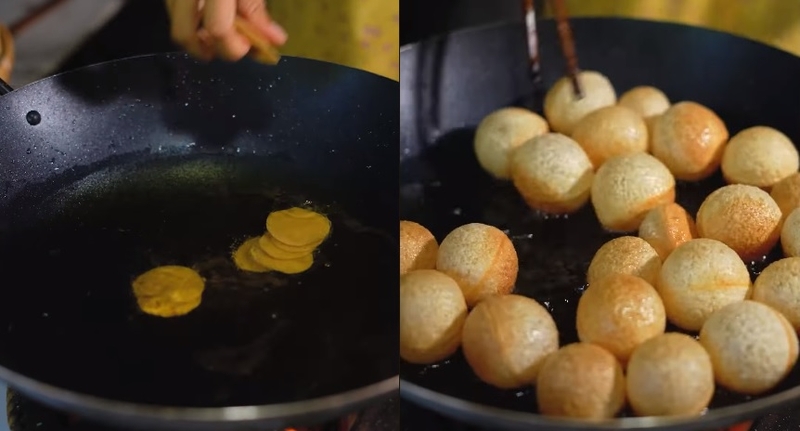 bánh pani puri hình 4