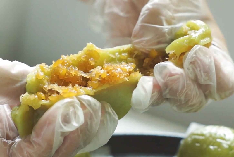 bánh quy nhân đậu xanh hình 11
