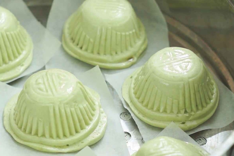 bánh quy nhân đậu xanh hình 9