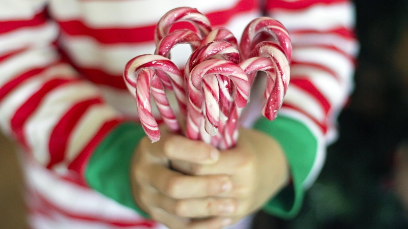 bánh quy socola Candy Cane 2