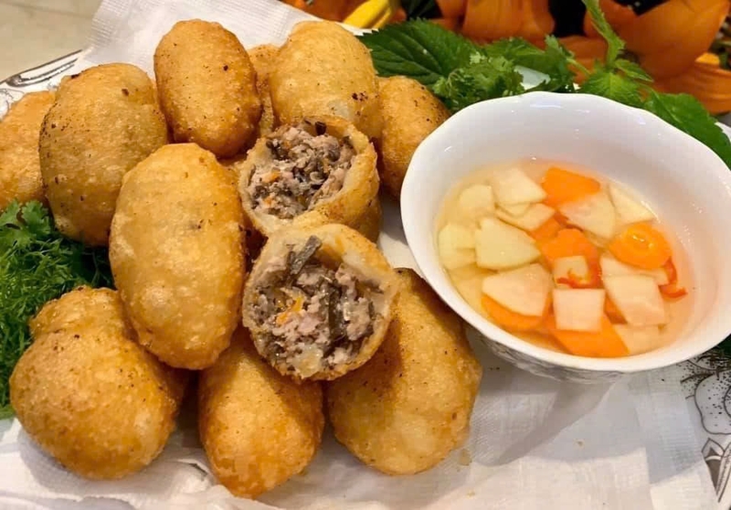 bánh rán mặn Hà Nội ảnh 1
