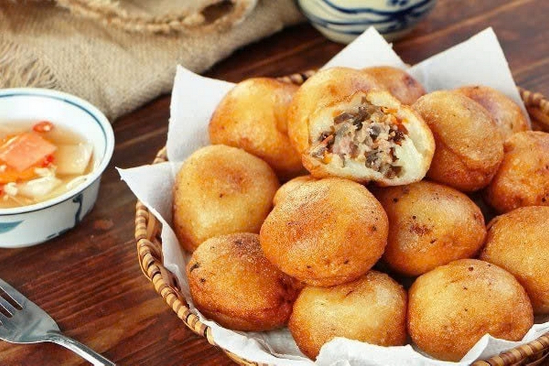 bánh rán mặn Hà Nội ảnh 3