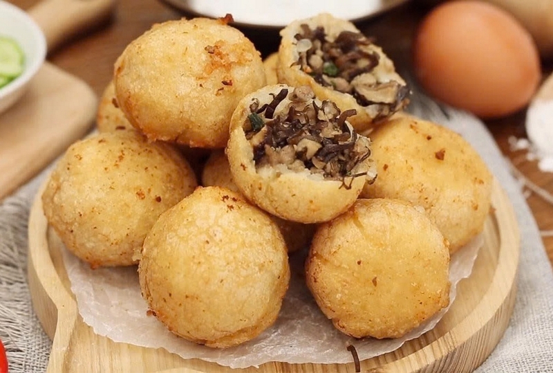 bánh rán mặn Hà Nội ảnh 6