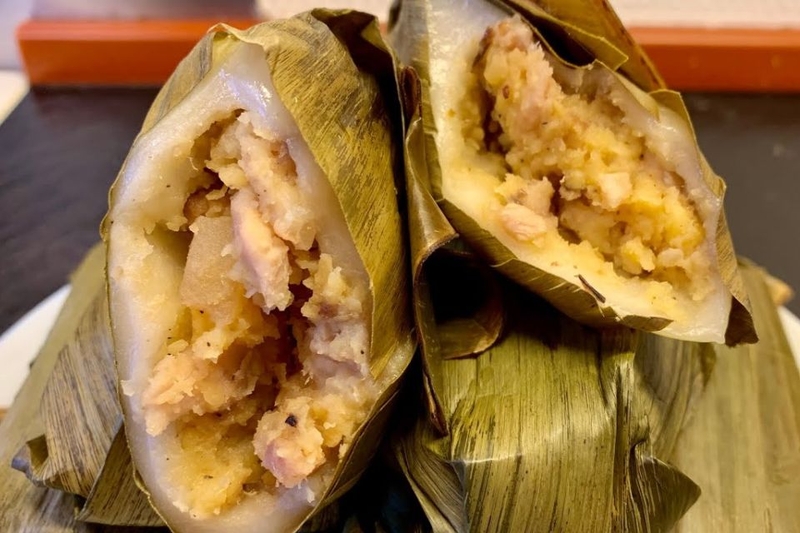 Cách làm bánh bánh rợm nhân thịt
