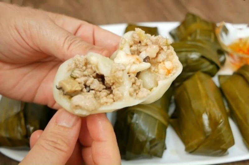 Hấp bánh rợm đúng cách