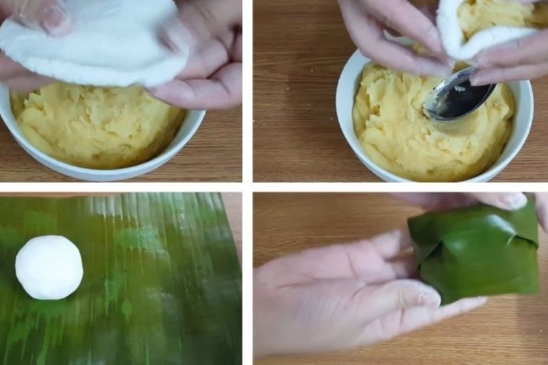 Cách làm bánh rợm nhân đậu xanh