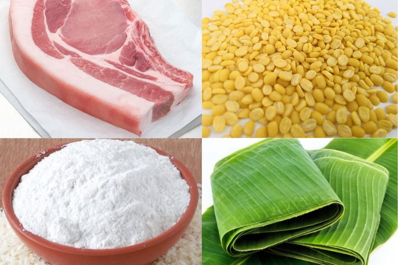 Bánh rợm nhân thịt