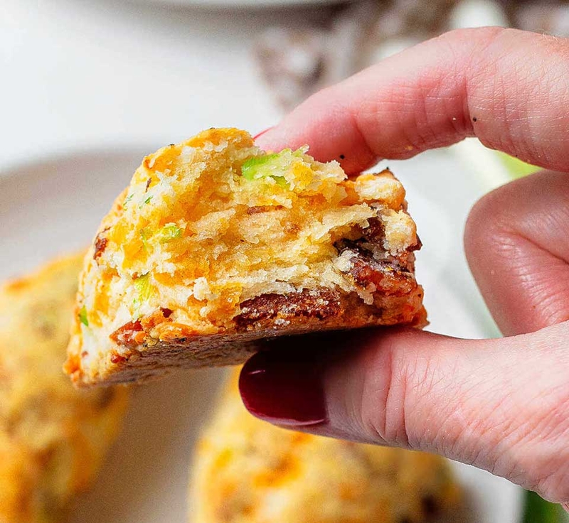 Hướng dẫn làm bánh scone mặn phô mai thịt nguội ngon mê ly