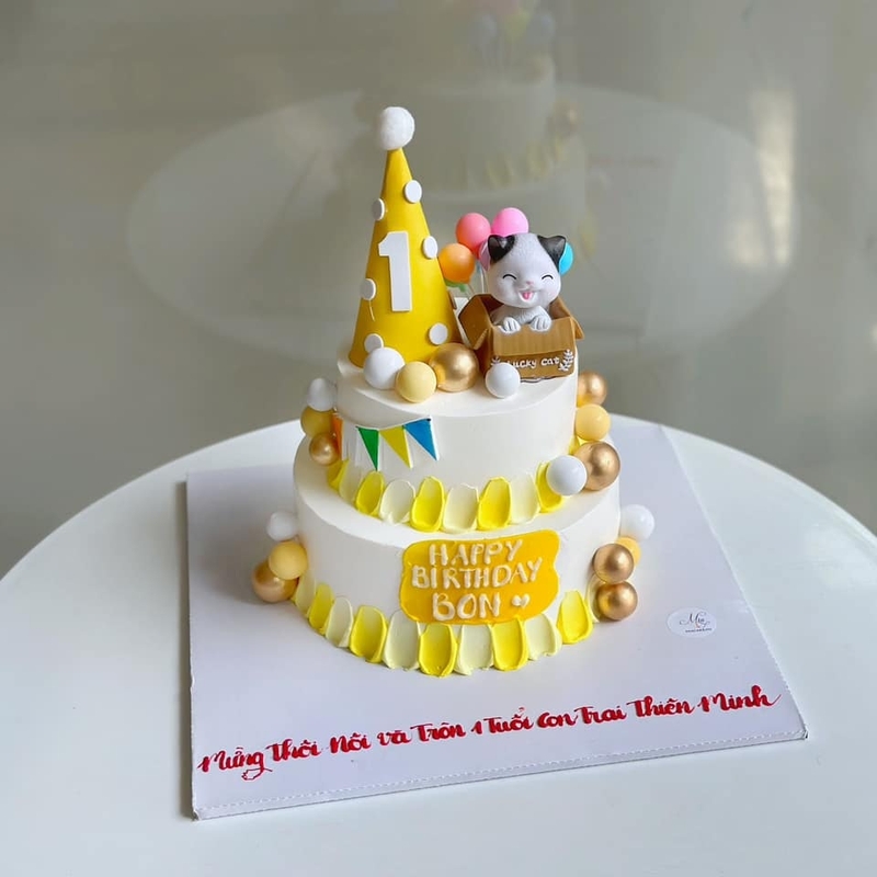 bánh sinh nhật con mèo 14