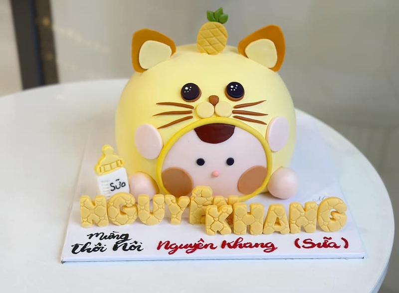 bánh sinh nhật con mèo 16