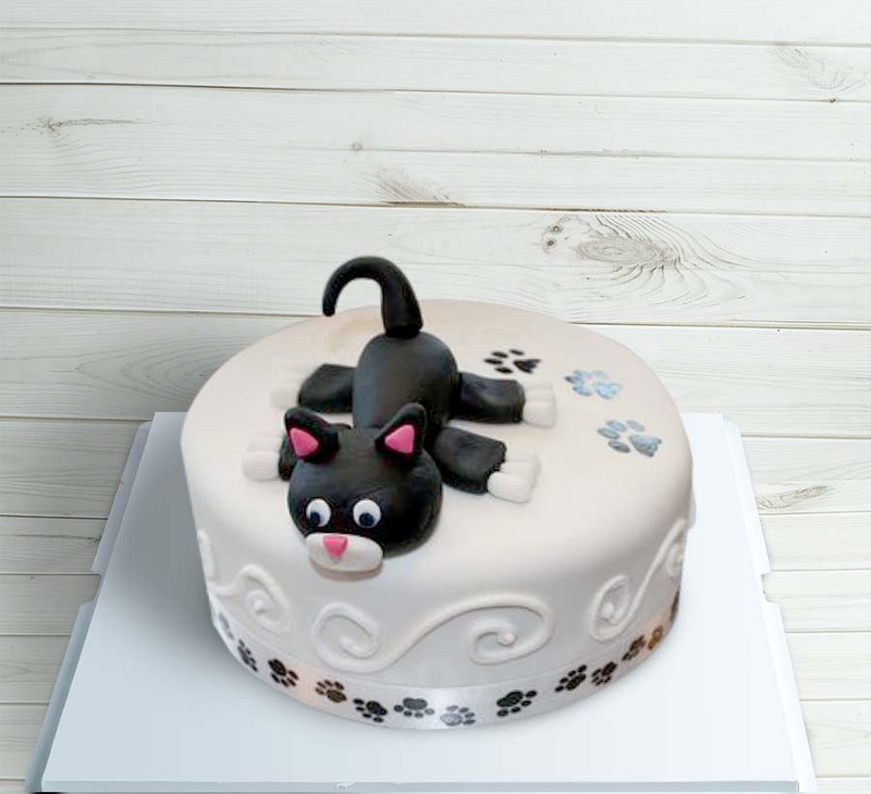 bánh sinh nhật con mèo 3