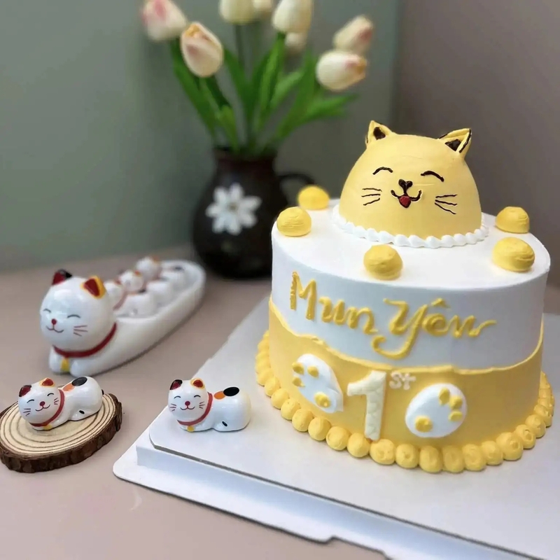 bánh sinh nhật con mèo 7