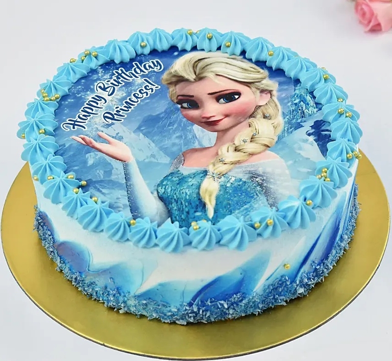 bánh sinh nhật elsa 1