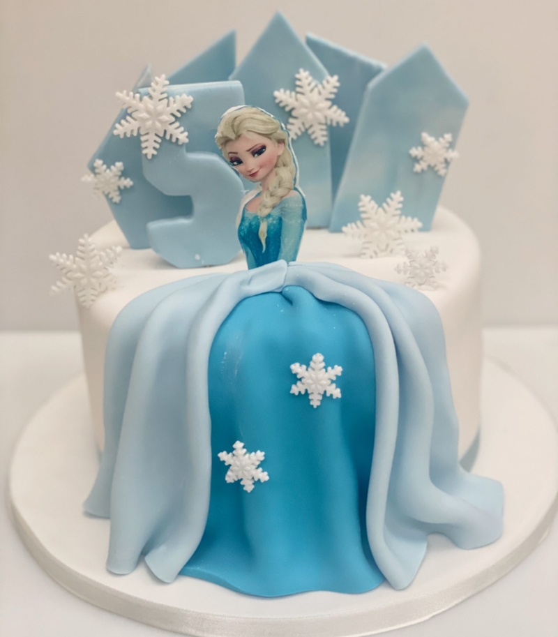 bánh sinh nhật elsa 3