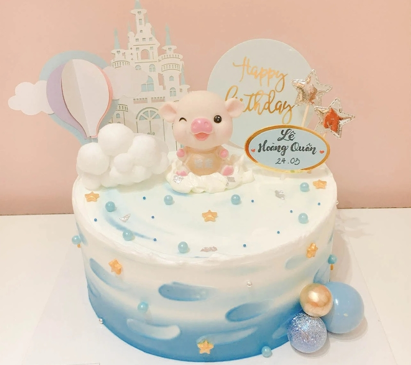 bánh sinh nhật hình con lợn 1