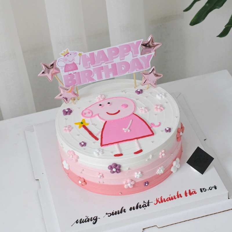 bánh sinh nhật hình con lợn 6