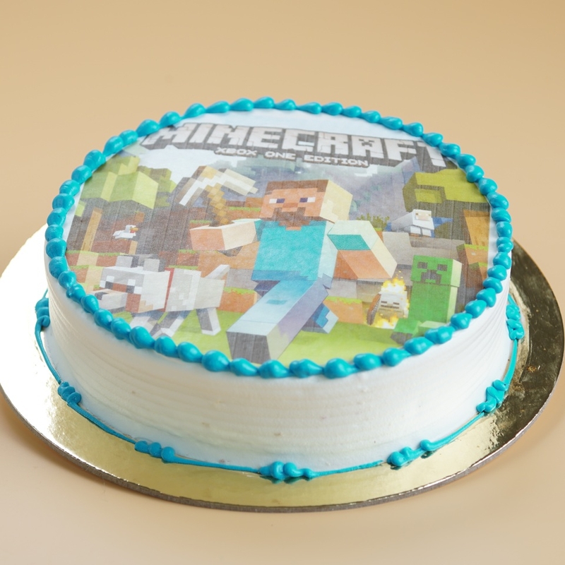 Bánh sinh nhật Minecraft 21