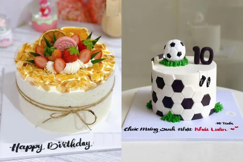 Gợi ý các mẫu bánh sinh nhật sếp nam
