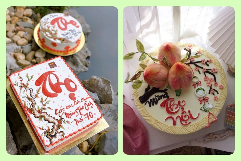 bánh sinh nhật tặng ông nội ảnh 3
