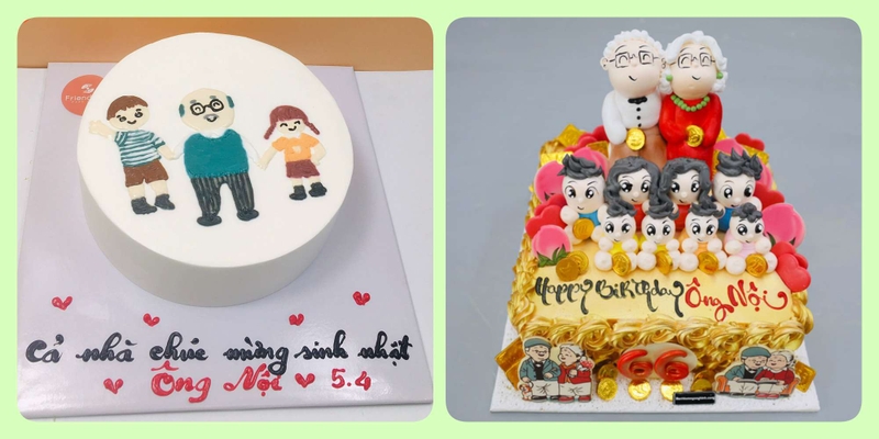 bánh sinh nhật tặng ông nội ảnh 9
