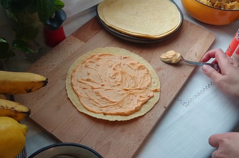 bánh tacos khoai tây phô mai hình 3