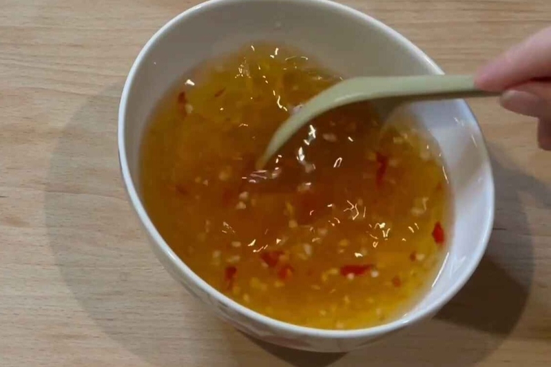 bánh tằm nước cốt dừa chay hình 5