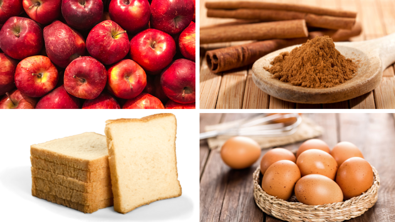 Bánh táo nướng bằng sandwich 1