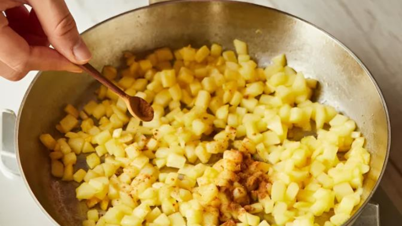 Bánh táo nướng bằng sandwich 3