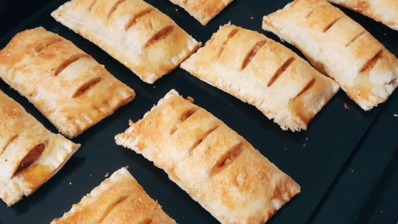 Bánh táo nướng bằng sandwich 4