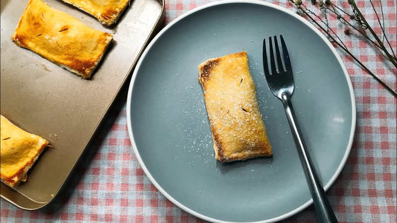 Bánh táo nướng bằng sandwich 5