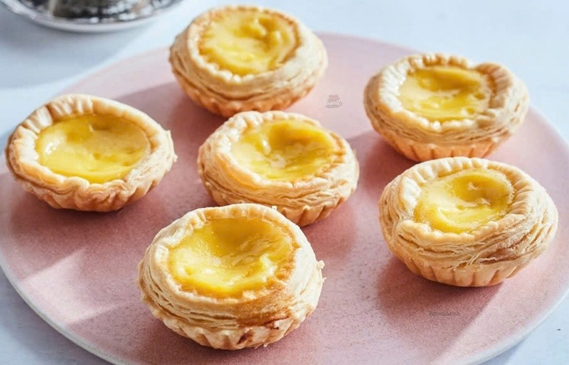 Bánh tart trứng bao nhiêu calo ảnh 1
