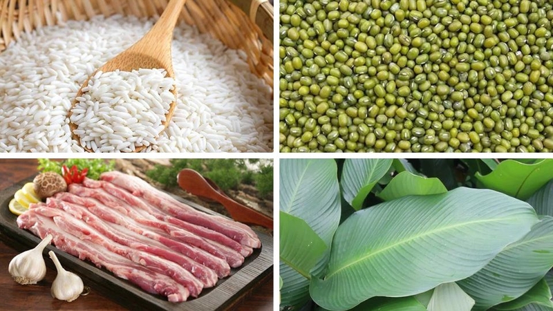 bánh tét ngũ sắc 1