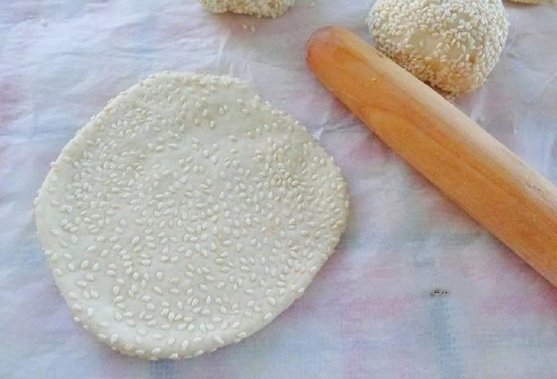 bánh tiêu đậu xanh ảnh 4