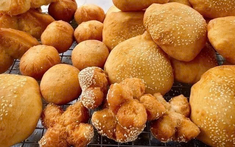 bánh tiêu đậu xanh ảnh 6