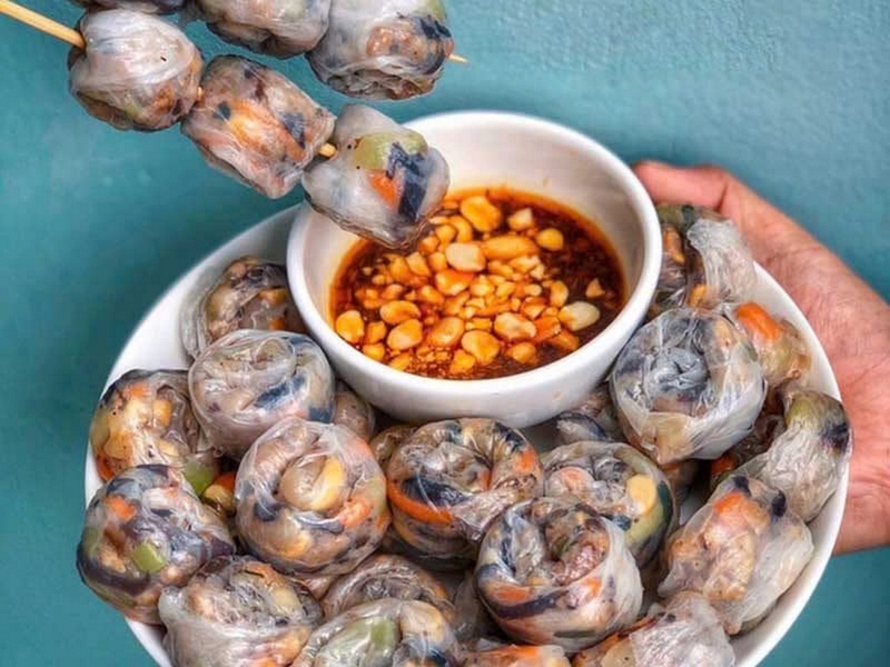 bánh tráng lụi chiên ảnh 1