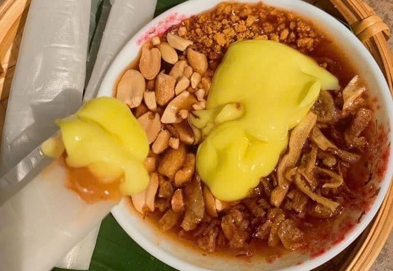 Bánh tráng muối béo ảnh 1