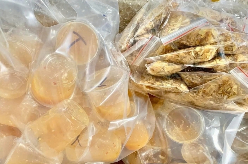 Bánh tráng muối béo ảnh 6