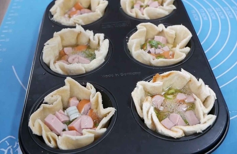 bánh trứng nướng hình 10