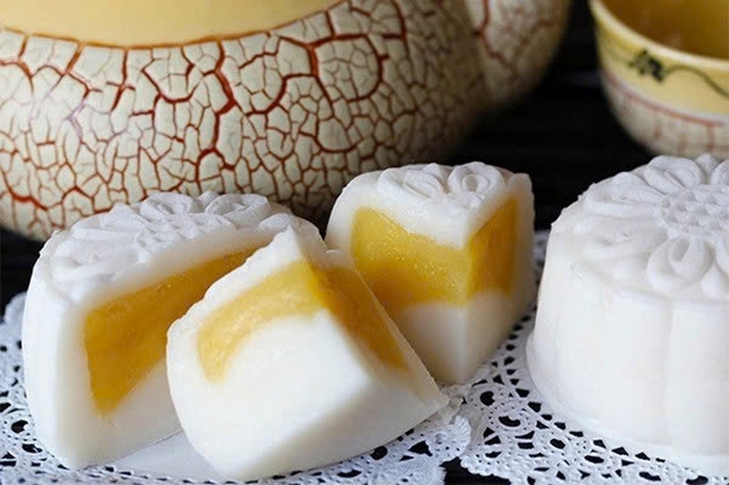 bánh trung thu dẻo nhân bí đỏ ảnh 6