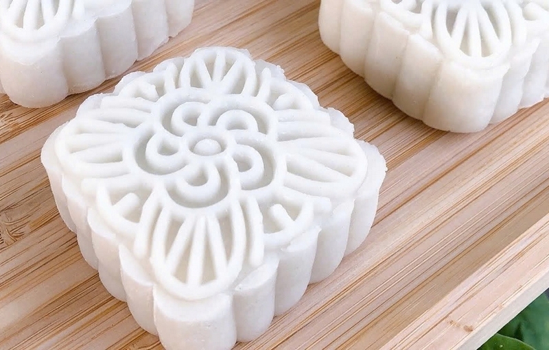 Bánh trung thu dẻo nhân cốm ảnh 4