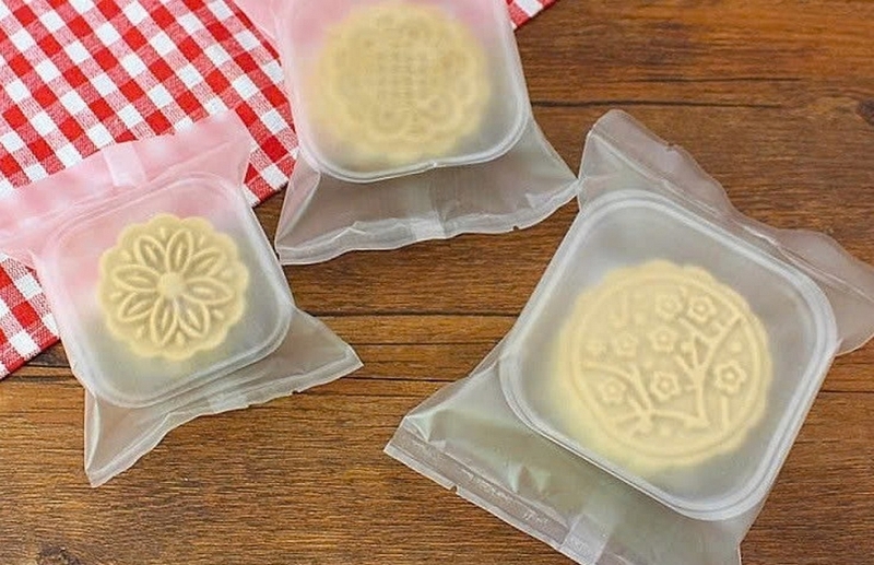 Bánh trung thu dẻo nhân cốm ảnh 5