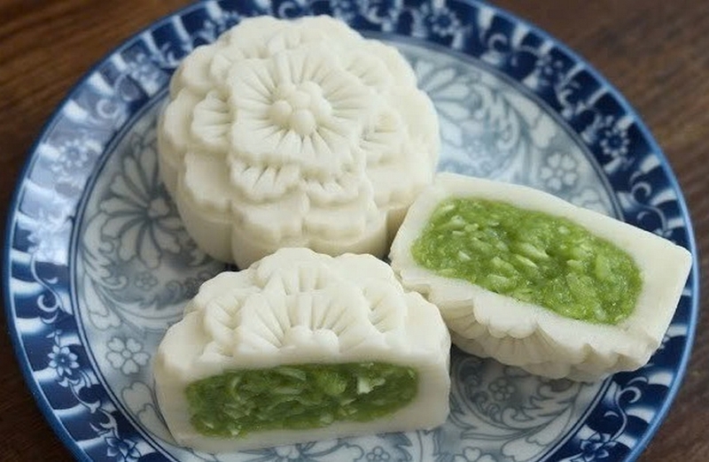 Bánh trung thu dẻo nhân cốm ảnh 6