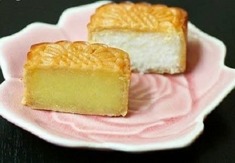 Bánh trung thu nướng nhân sữa dừa sầu riêng ảnh 6