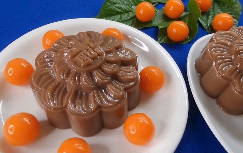 bánh trung thu rau câu Milo ảnh 1