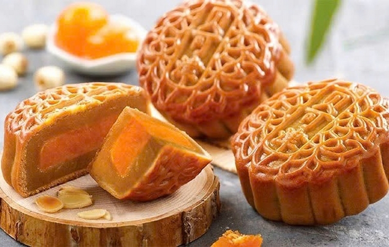 bánh trung thu sầu riêng ảnh 5