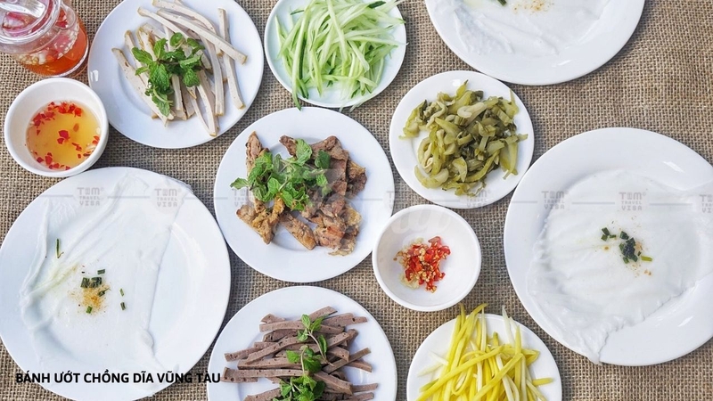 bánh ướt chồng hình 3