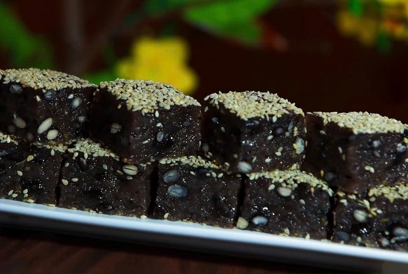 bánh xôi đậu đen ảnh 2
