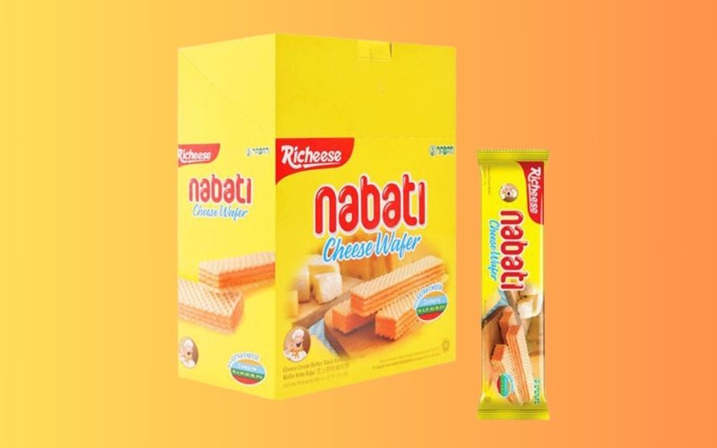 Bánh xốp nhân phô mai Nabati